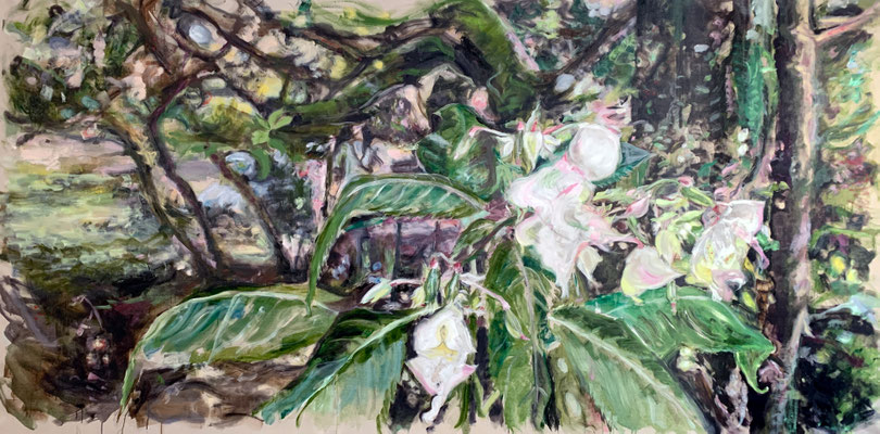 Rosé Adventure_2025_385x195cm_Oil on Linen