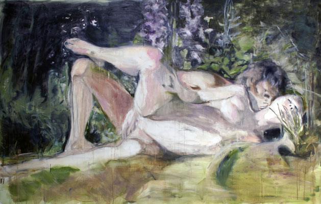 Blanket 140x130 cm Oil/Graphite/Canvas 2013