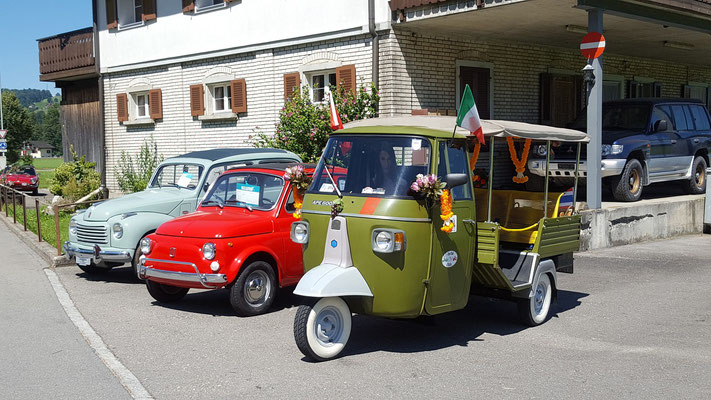 Vespa-Treffen in Zell