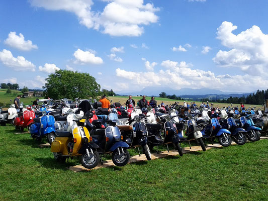 Vespa-Treffen, Zell