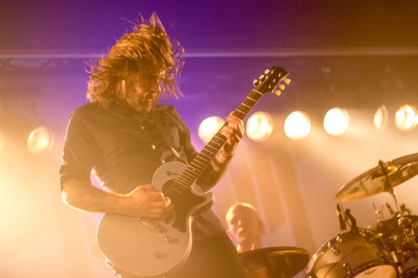 Kvelertak, live in Cologne, 6 December 2016. 