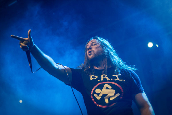 Unearth, live in Oberhausen, 2 December 2016. 