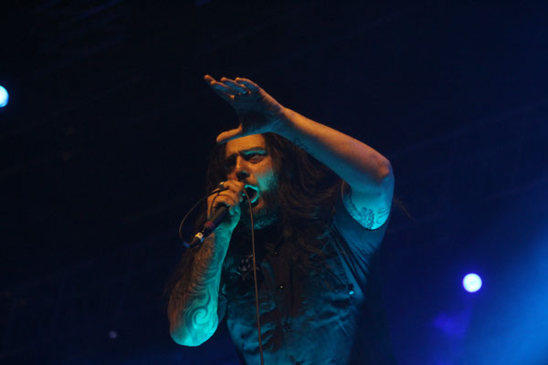 Kataklysm, live in Oberhausen, 2 December 2016. 