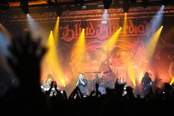 Blind Guardian, live in Oberhausen, 3 December 2016. 