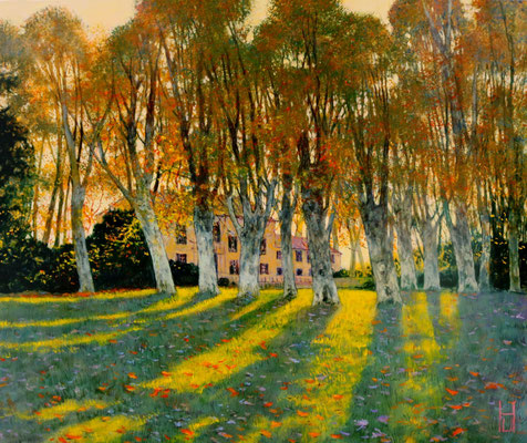 Chateau de Roussan Nordseite, 100x120 cm