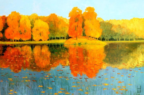 Indian summer, 80x120 cm