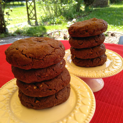 Riesen Double Chokolate Chip Cookies 1/2