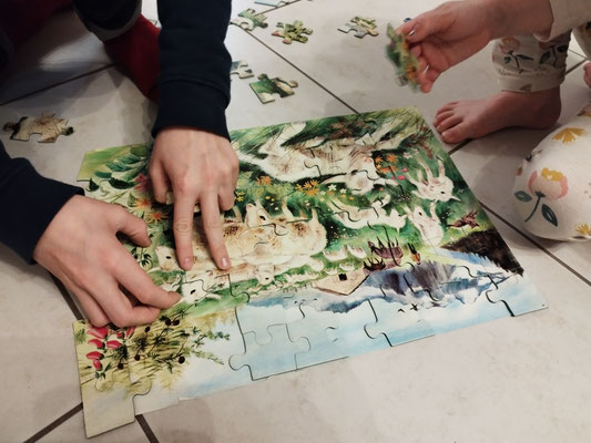 puzzle animation pedagogique