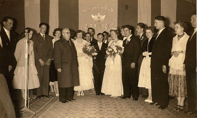 Pastor Milde mit kirchlichem Segen