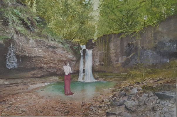 Kemptnertobel bei Wetzikon / Öl / 40x60 cm / 2024 /----CHF 2'200----
