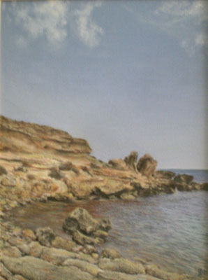 Cypern I /Acryl / 40x30 cm / 2002  ----CHF 900----