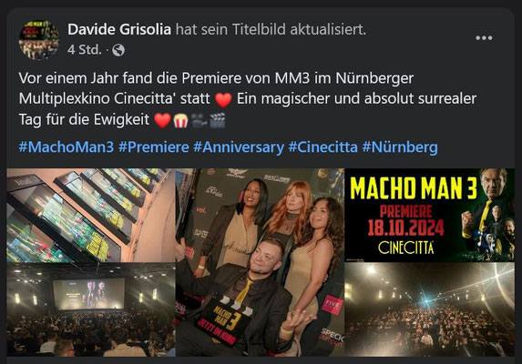 ★ Quelle/Screenshot: Facebook (Davide Grisolia) ★ Post vom 18.10.2025 ★