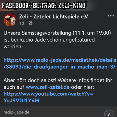 Beitrag vom 8. Januar 2025