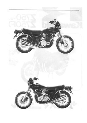 Z750Four(D1) Z750FX (D2 D3) サービスマニュアル - バイクの資料室 Z750Four(D1) Z750FX (D2 D3) サービスマニュアル - バイクの資料室