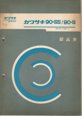 90-SS  90-S パーツリスト  