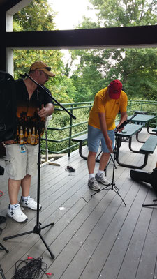 Playing at the 2015 Truven Picnic