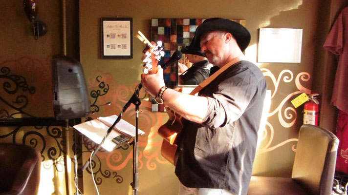 Playing at the Wine Bar in Westminster, MD