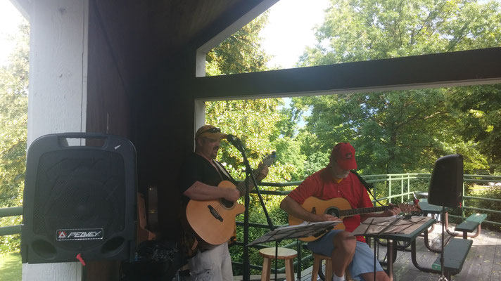Playing at the 2015 Truven Picnic
