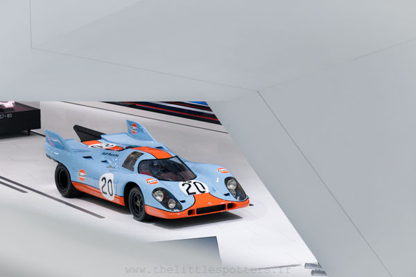 Porsche 917 014/029, 1ere Le Mans 1971, Musée Porsche - Exposition Colours of Speed, 50 Jahre Porsche 917