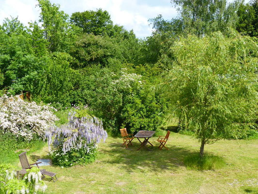 Ferienwohnung an der Schlei Garten