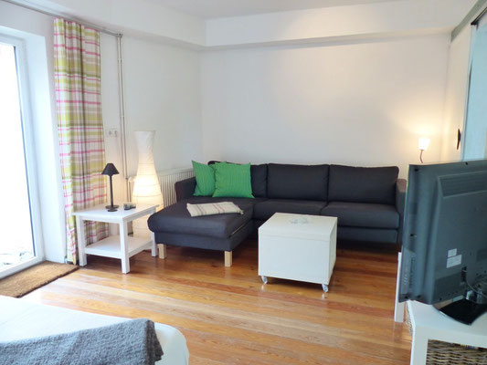Ferienwohnung an der Schlei Erdgeschoss Lounge