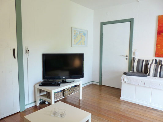 Ferienwohnung an der Schlei Erdgeschoss Lounge