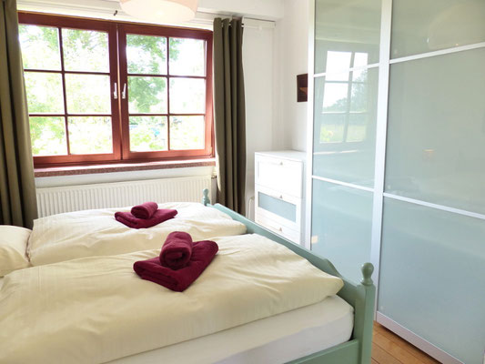 Ferienwohnung an der Schlei Erdgeschoss Schlafzimmer