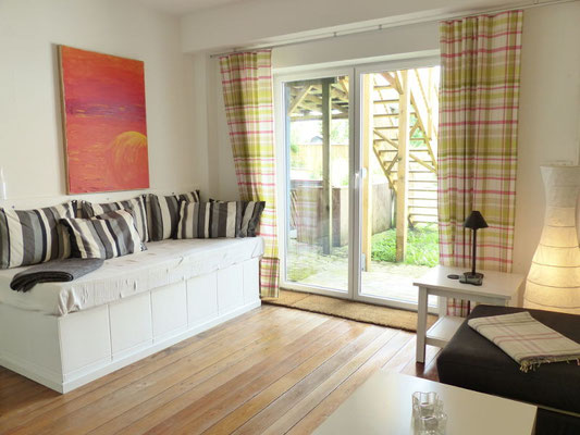 Ferienwohnung an der Schlei Erdgeschoss Lounge