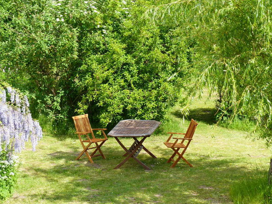 Ferienwohnung an der Schlei Garten