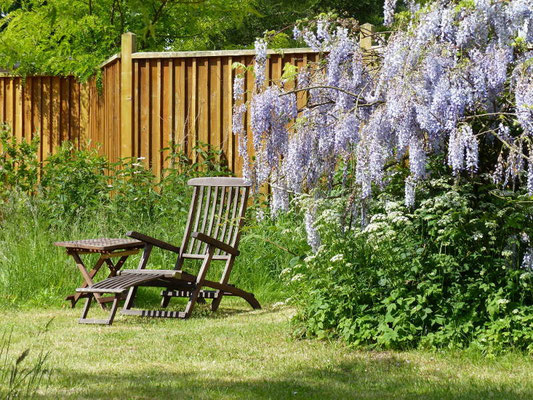 Ferienwohnung an der Schlei Garten