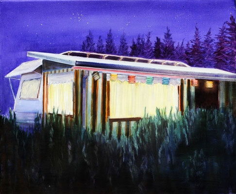 Campernach, 2009, Öl auf Leinwand, 50 x 60 cm
