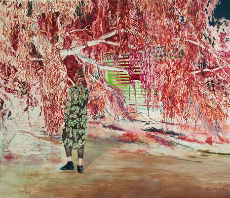 Freiraum, 2018, Öl auf Leinwand, 120 x 140 cm, Sold