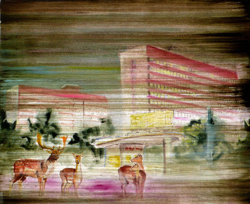 Grenzgänger, 2007, 50 x 60 cm, Oil on canvas, sold