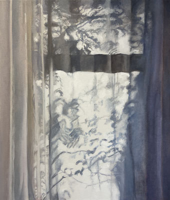 Sommermorgen, 2024, Öl auf Leinwand, 70 x 60 cm