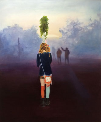 Morgenland, 2015, Öl auf Leinwand, 120 x 100 cm, Sold