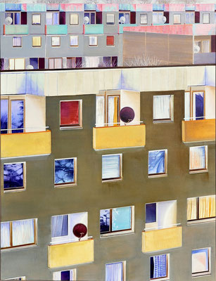 Heimatverbunden, 170 x 130 cm, Oil on canvas, 2010
