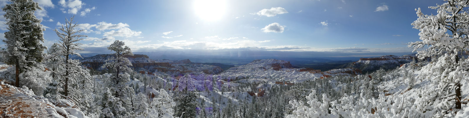 Bryce Canyon im Schnee 1