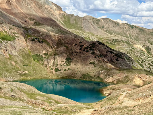 Landschaftsbild Nr 4 (nicht geprüft, wie kalt der See war)