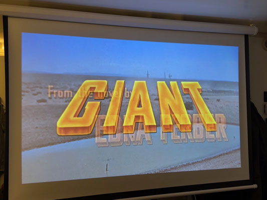 Einer der alten Filme, durch die Gerrit durch muss: Giant/Giganten mit E. Taylor, R. Hudson und J. Dean