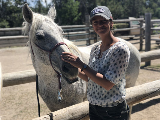 Mein Pferd und ich haben uns farblich abgestimmt