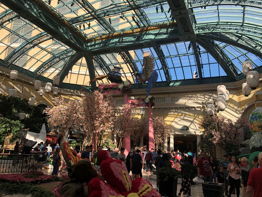 Wie im Palmengarten in Wien - naja, eher nachempfunden, würde ich sagen