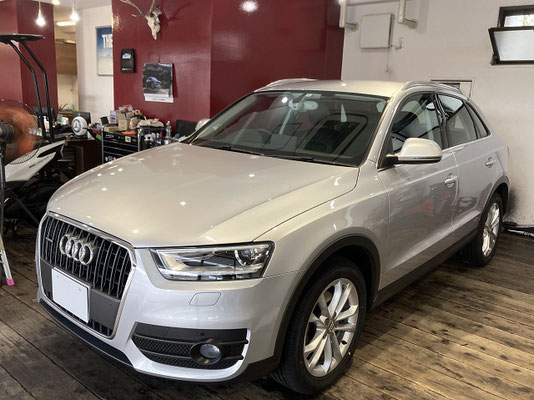 AUDI Q3 車検整備&ﾀｲﾔ交換