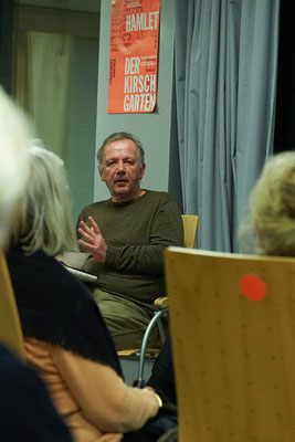 Christoph Gurk beim Förderverein Münchner Kammerspiele. Foto: Hans Kopp