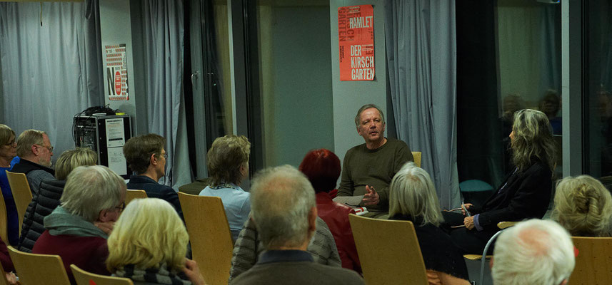 Christoph Gurk beim Förderverein Münchner Kammerspiele. Foto: Hans Kopp