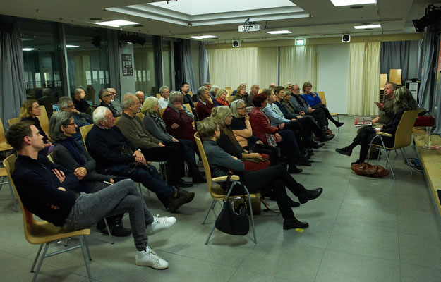 Christoph Gurk beim Förderverein Münchner Kammerspiele. Foto: Hans Kopp