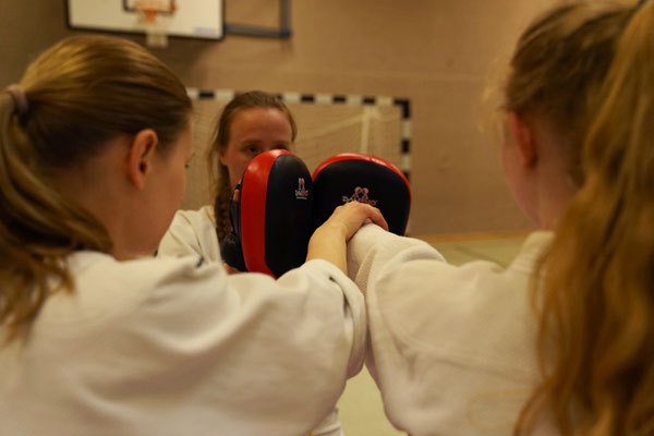 Training mit Schlagpolstern
