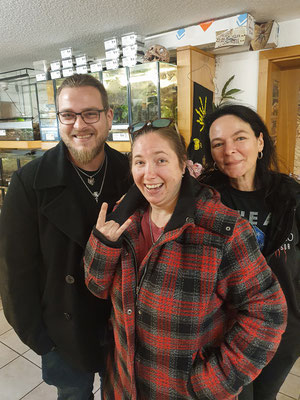Chris Hoffmann und Ines Schmidt (Frankenthal).
