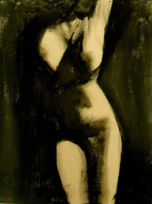 JEU D'HOMBRE - Acrylique sur canevas - 18x24 -  