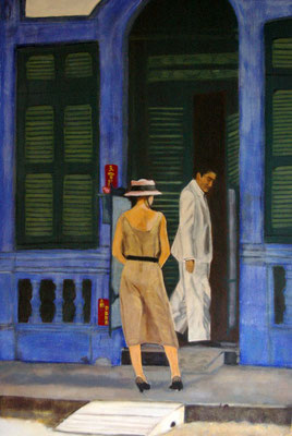 LE DÉSIR - Acrylique sur canevas - 30x45 VENDU