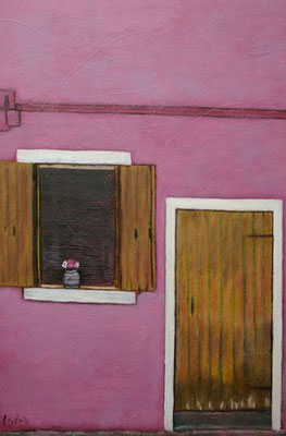 QUELQUE PART EN MÉDITÉRRANÉE - Acrylique sur canevas - 24x36- 